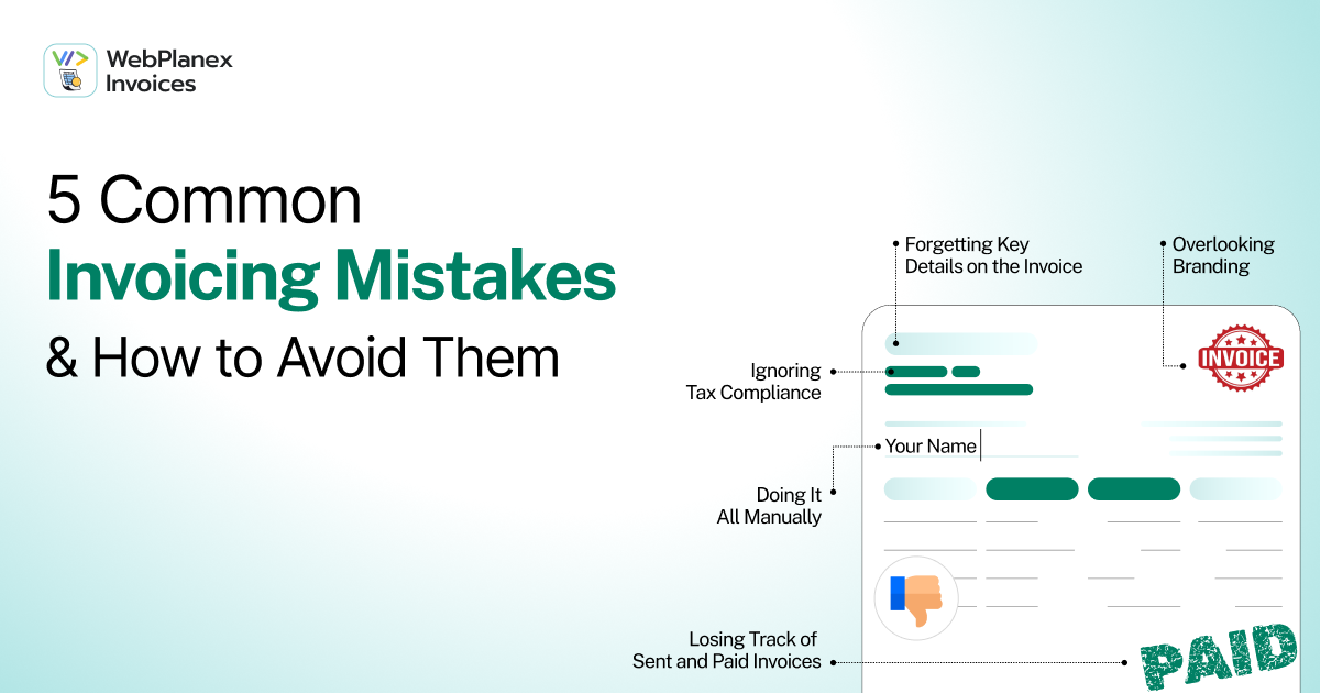 Person reviewing invoices to avoid common invoicing mistakes